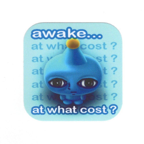 At What Cost... Vinyl Sticker Flake