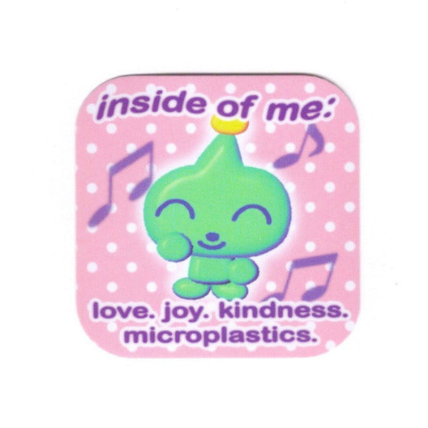 Microplastics! Vinyl Sticker Flake