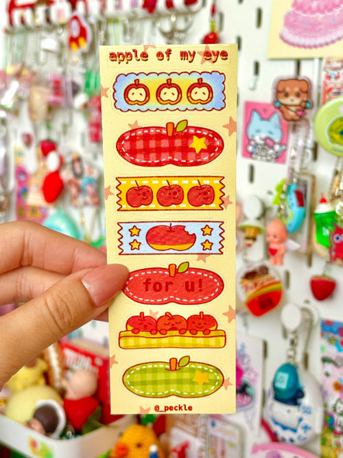 Apple Of My Eye 🍎 Vinyl Sticker Sheet