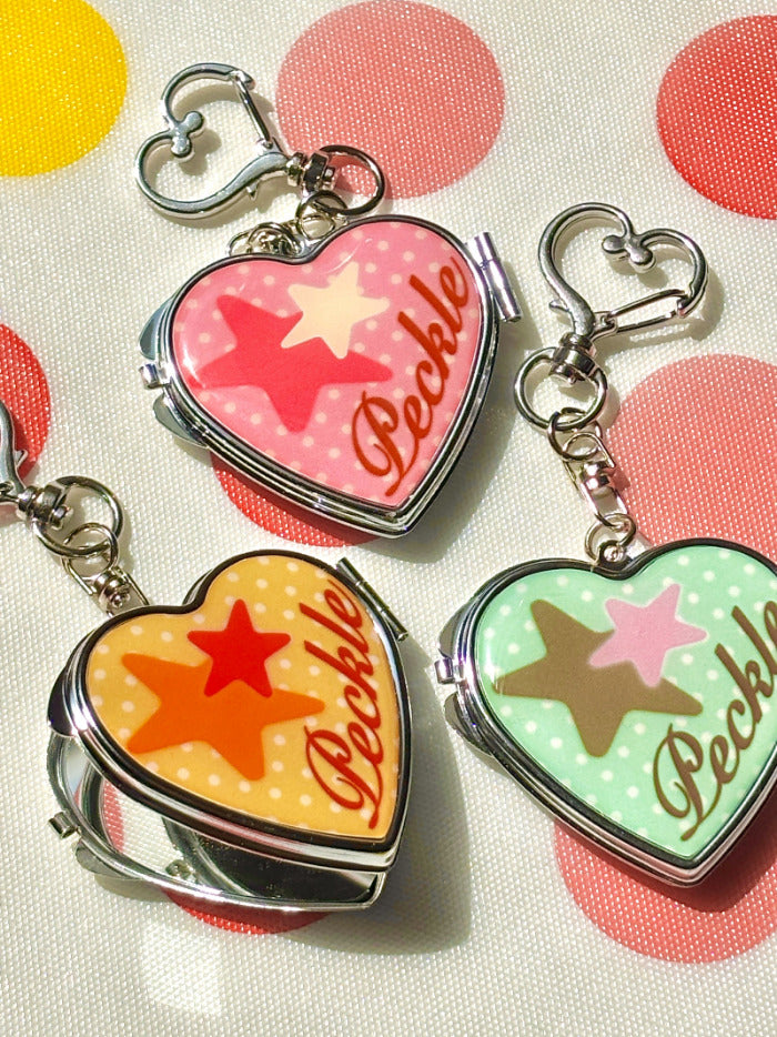 Sweet Hearts ♬⋆.˚💗 .ᐟ  Mirror Keychain