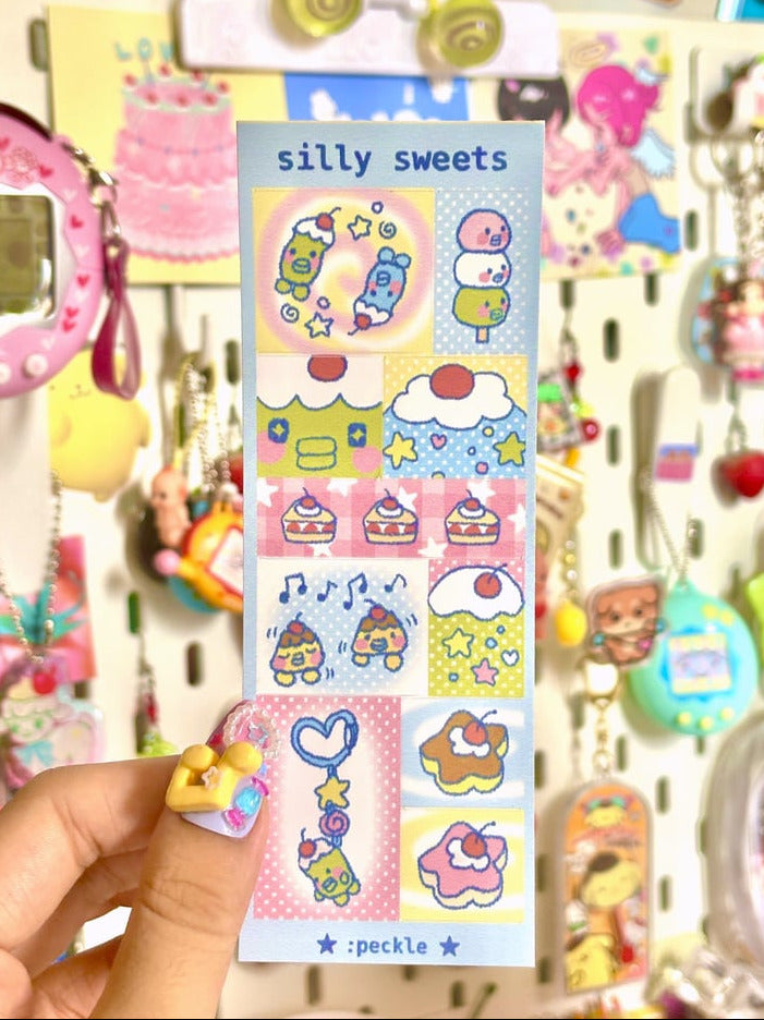Silly Sweets 🍡 Vinyl Sticker Sheet