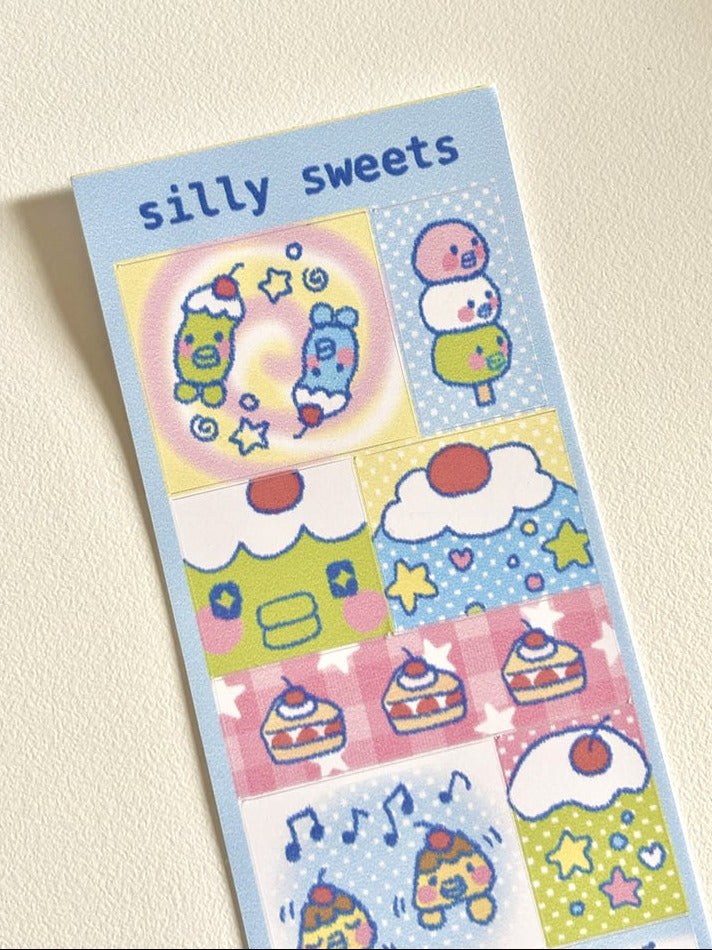 Silly Sweets 🍡 Vinyl Sticker Sheet